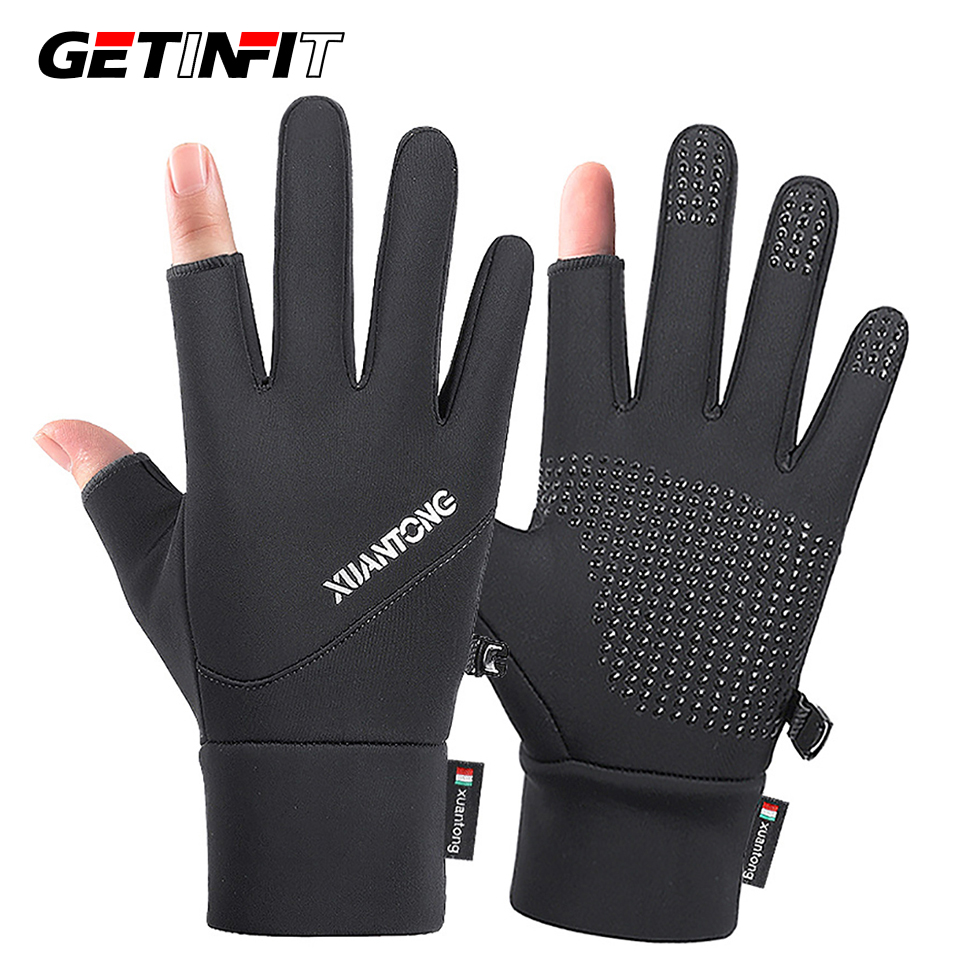 Knit Glove Touch Screen - GETINFIT 1Pair Winter Cycling Glove Adding