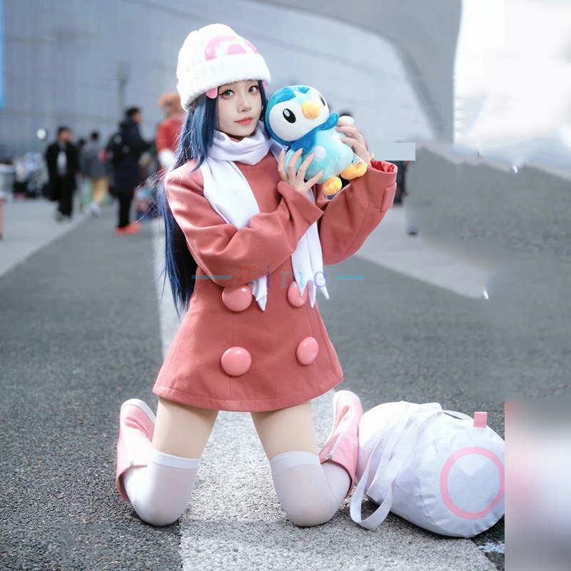 Winter Clothing Pictures - Dawn Cosplay Costume Women Men Winter