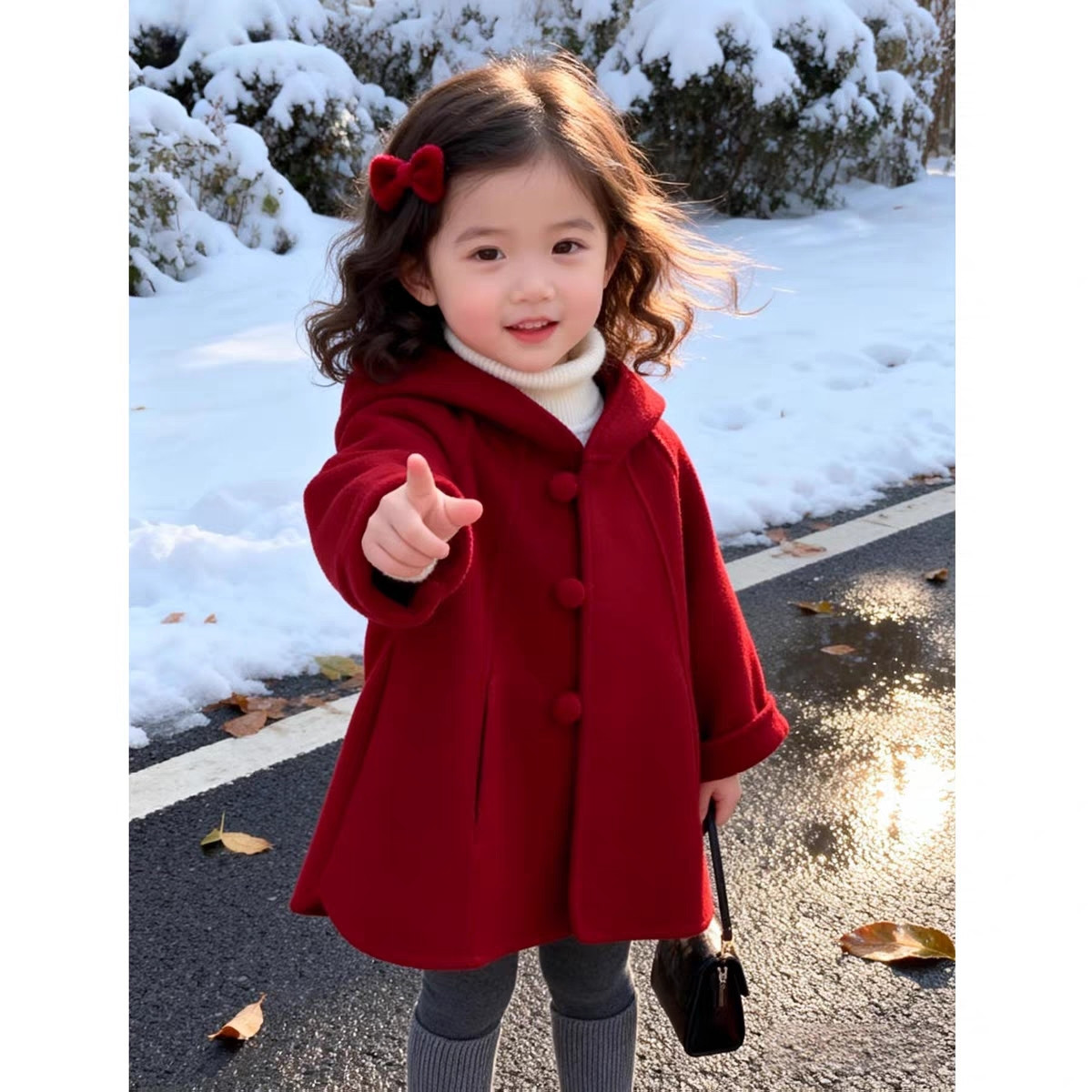 Girls Wool Coat Autumn Winter  - огляд і ціна Winter Clothing For Toddlers