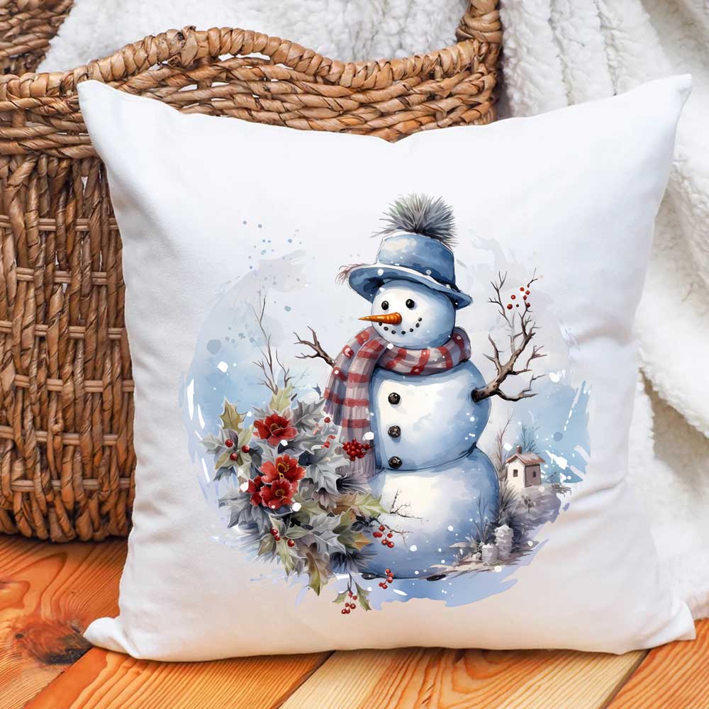 Cute Snowman Design Iron-on Tr - огляд і ціна Winter Clothing Pictures