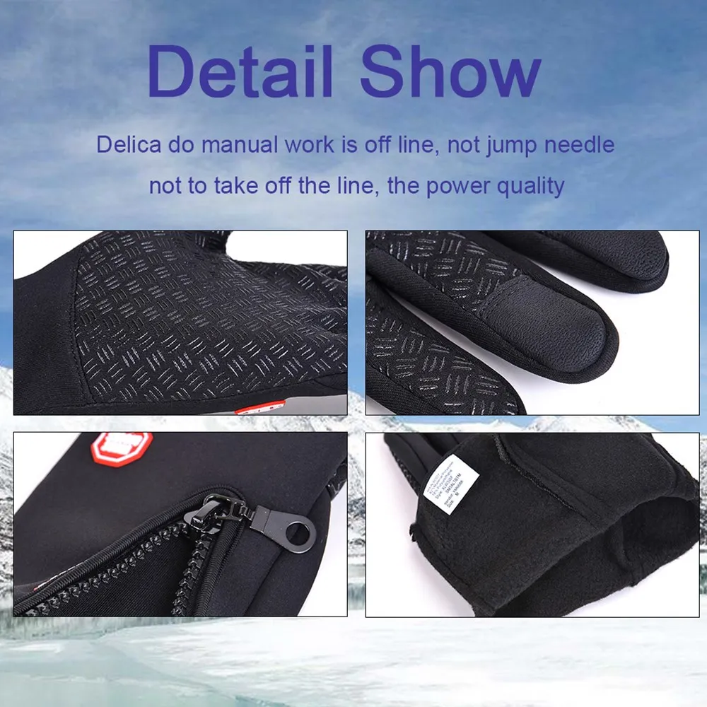 Men Women Winter Cycling Glove - огляд і ціна Knit Glove Touch Screen