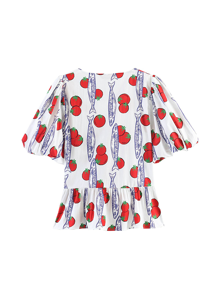 Women Fashion Printed Bow Lace - огляд і ціна Winter Clothing Vintage