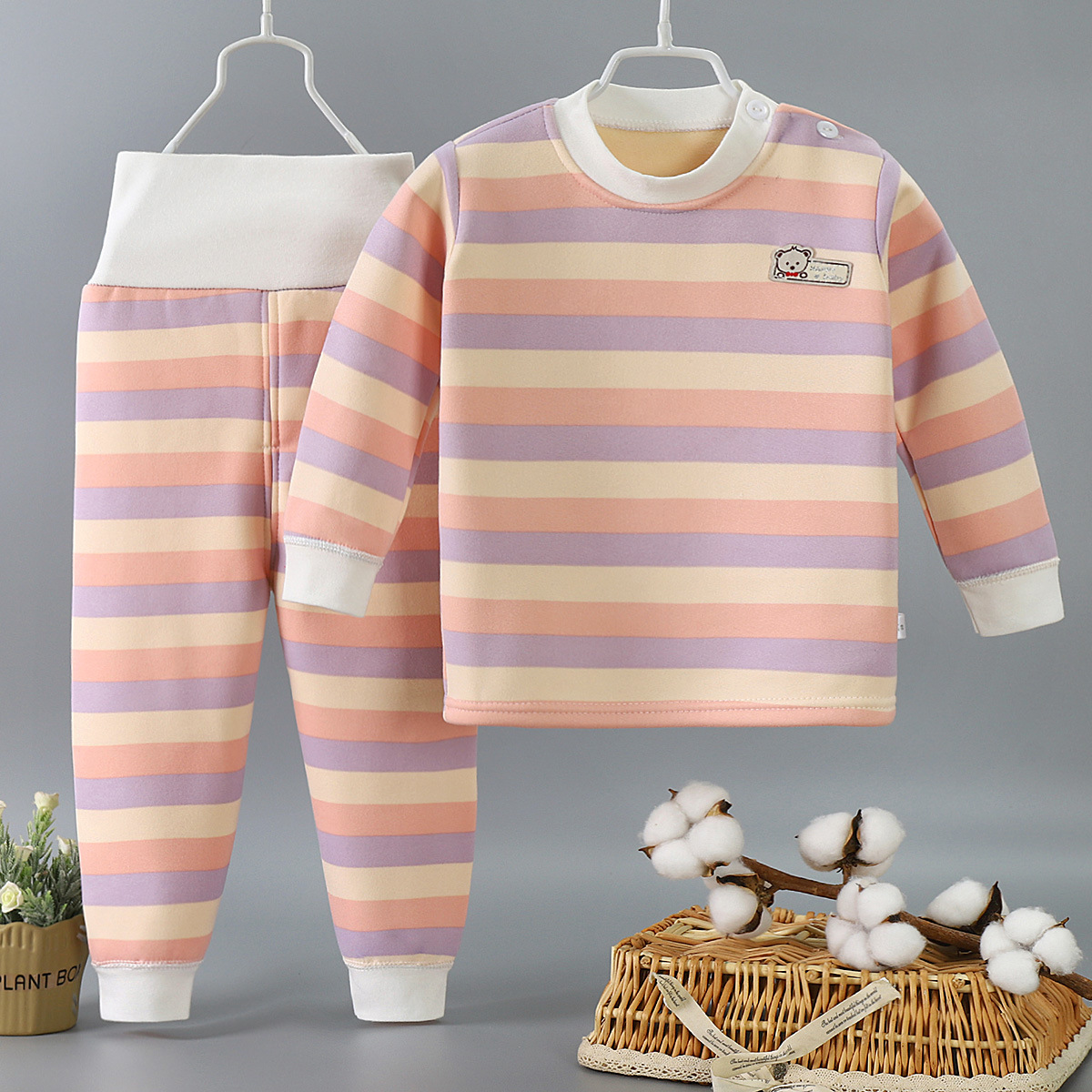Thicken Warm Plush Children Se - огляд і ціна Winter Clothing For Toddlers