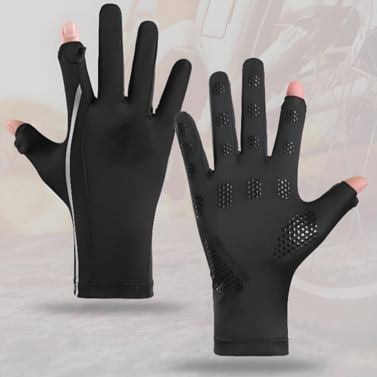 Full-Finger Gloves Stretchy To - огляд і ціна Knit Glove Touch Screen
