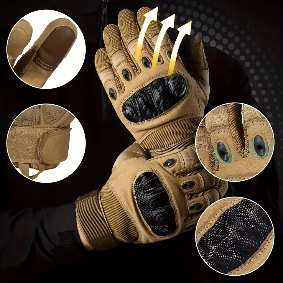 New Men's Full Finger Tactical - огляд і ціна Knit Glove Touch Screen
