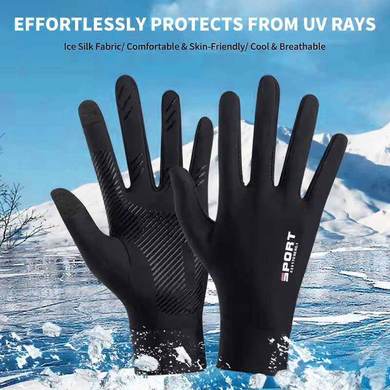 Summer Ice Silk Touchscreen Eq - огляд і ціна Knit Glove Touch Screen