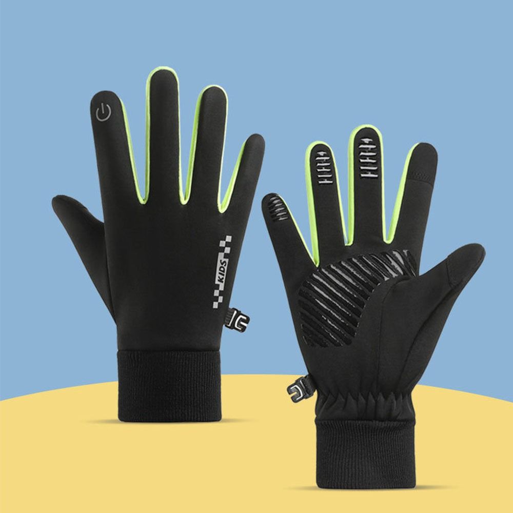 Non-slip Winter Children Bicyc - огляд і ціна Knit Glove Touch Screen